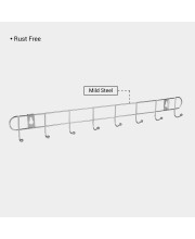 Mild Steel Cloth Hanger, Mild Steel,(Pack of 1) Mild Steel Cloth Hanger, Mild Steel,(Pack of 1)