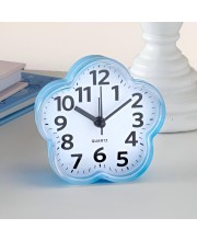 HiTechMart Cute Cloud-Shaped Quartz Wall Clock – Decorative Clock for Home, Office & Kids' Room – Stylish Blue Frame with Easy-to-Read Numbers