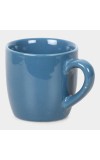 Hitech Sales 100 ml Stoneware Mug Blue | Microwave Safe Ceramic Cup | Ideal for Daily Use