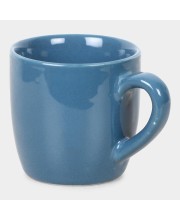 Hitech Sales 100 ml Stoneware Mug Blue | Microwave Safe Ceramic Cup | Ideal for Daily Use