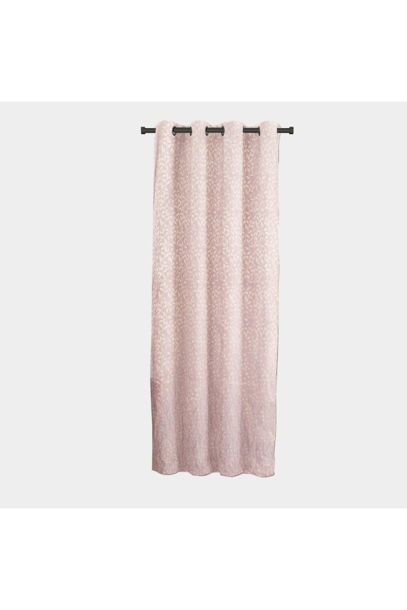 Home Beautiful 5 ft. Pink Polyester Curtain - (M2834)
