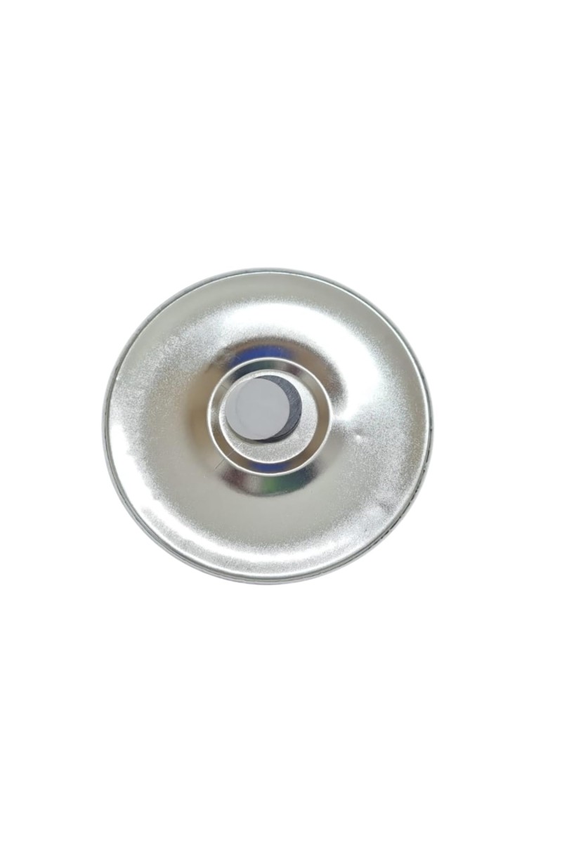 Stainless Steel Round Anukul Chandra Thakur Fridge Magnet | Devotional & Decorative Refrigerator Magnet for Home & Office | Pack of 1