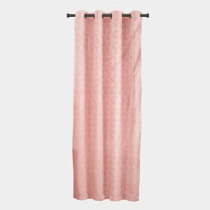 Home Beautiful Pink Polyester Curtain - (M2737)