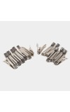 Steel Cloth Clips-Set of 15, 1 2
