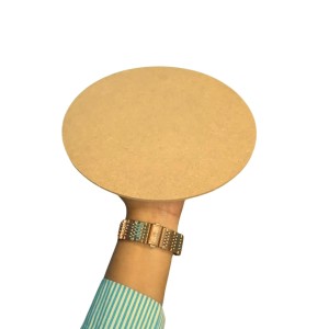 8 Inch Round MDF Board – 3mm Thick Unfinished Wood Circle for Crafts, Painting, Laser Cutting, Engraving & DIY Projects (8)
