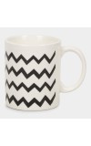 Hitech Sales 320 ml Stoneware Mug White | Microwave Safe Ceramic Cup | Ideal for Daily Use