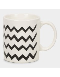 Hitech Sales 320 ml Stoneware Mug White | Microwave Safe Ceramic Cup | Ideal for Daily Use