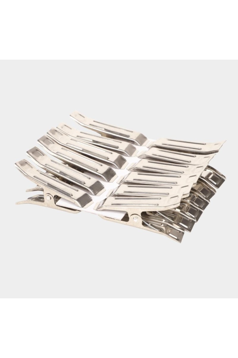 Steel Cloth Clips-Set of 15, 1 2