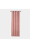 Home Beautiful 7 ft. Pink Polyester Curtain - (M2795)