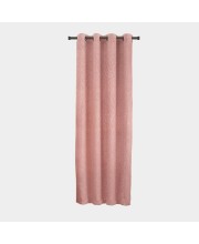 Home Beautiful 7 ft. Pink Polyester Curtain - (M2795)