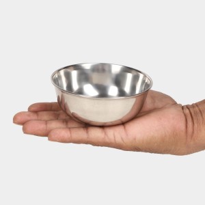150 ml Steel Serving Bowl 9 X 3 cm (Pack of 1)