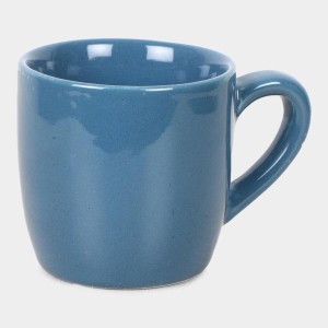 Hitech Sales 100 ml Stoneware Mug Blue | Microwave Safe Ceramic Cup | Ideal for Daily Use