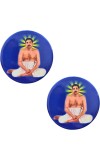 Devotional Saint Guru Round Fridge Magnet Set | Religious Refrigerator Magnets for Home, Office & Temple Decor Set (2 Pieces)