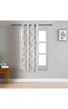 Home Beautiful 5ft. Light Grey Polyester Curtain - (M2757)