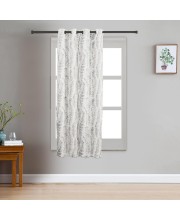 Home Beautiful 5ft. Light Grey Window Curtain - (M2922)