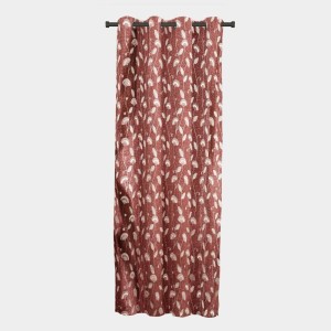 Home Beautiful 5ft. Maroon Polyester Curtain - (M2727)