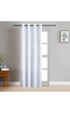 Home Beautiful 7ft. Light Blue Polyester Curtain - (M2749)