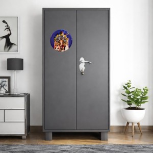 Stainless Steel Round Maa Kali with Sarada Devi & Ramakrishna Paramahansa Fridge Magnet | Devotional & Decorative Refrigerator Magnet for Home & Office | Pack of 1 Stainless Steel Round Maa Kali with Sarada Devi & Ramakrishna Paramahansa Fridge Magnet | Devotional & Decorative Refrigerator Magnet for Home & Office | Pack of 1
