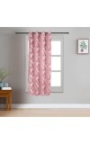 Home Beautiful 5 ft. Pink Polyester Curtain - (M2823)