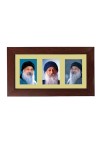 Acharya Osho Rajneesh Color Photo Frame - 5x7 Inch, Elegant Religious Home & Temple Decor