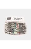 Steel Cloth Clips-Set of 14 5.5 cm Length, 1 2