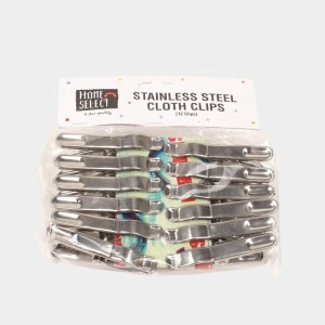Steel Cloth Clips-Set of 14 5.5 cm Length, 1 2 Steel Cloth Clips-Set of 14 5.5 cm Length, 1 2
