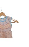 Cotton Sleeveless Baby Girl Frock for 0-9 Months – Soft & Comfortable Dress for Newborns & Infants (1, Peach)