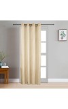 Home Beautiful 7ft. Cream Polyester Door Curtain - (M2860)