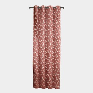 Home Beautiful 7ft. Maroon Polyester Curtain - (M2725)