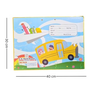Drawing Board with Large Drawing Notebook, 10 Drawing Pencils + 1 Writing Pencil, 3 Erasers, 1 Sharpener, 12 Shades Crayon, 12 Shades Sketchpen Set, 15 cm Scale, 2-Lid Pencil Box