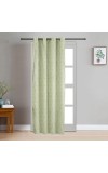 Home Beautiful 7ft. Light Green Polyester Curtain - (M2747)