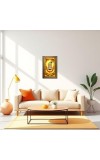 KhatuShyam Digital Golden Balck Color Photo Frame | Hindu Religious Wall Decor | 12x18 Inches - Inspirational Wall Art for Office, Home Decor - Ideal Spiritual Gift (F16675)