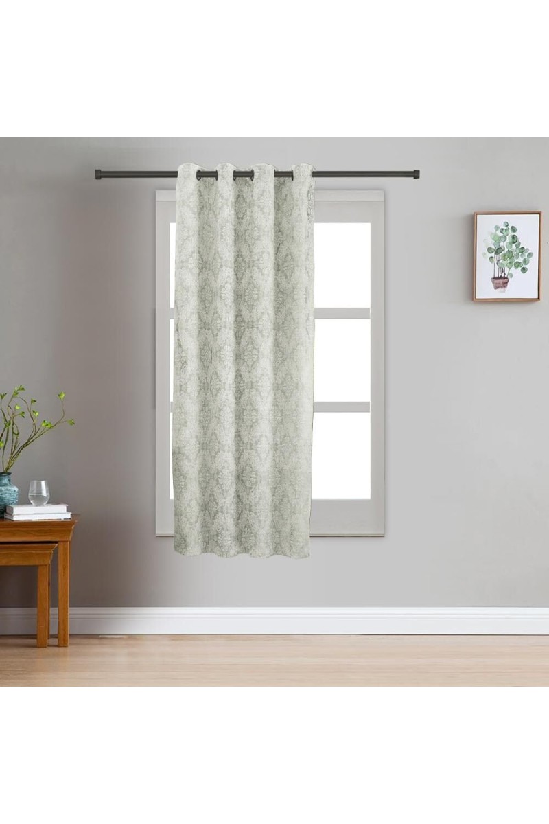 Home Beautiful 5ft. Light Green Window Curtain - (M2945)