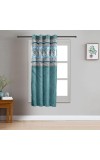 Home Beautiful 5ft. Dark Green Window Curtain - (M2934)