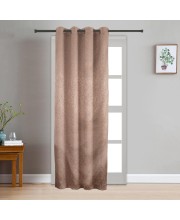 Home Beautiful 7ft. Pink Polyester Curtain - (M2726)