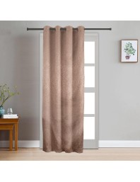 Home Beautiful 7ft. Pink Polyester Curtain - (M2726)