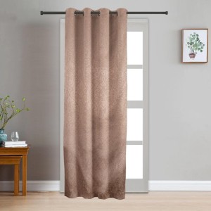 Home Beautiful 7ft. Pink Polyester Curtain - (M2726)