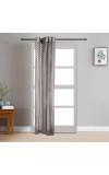 Home Beautiful 7ft. Dark Grey Polyester Door Curtain - (M2885)