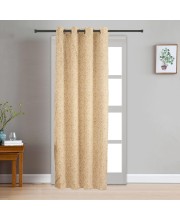 Home Beautiful 7ft. Light Beige Printed Eyelet Curtains - (M2756) Home Beautiful 7ft. Light Beige Printed Eyelet Curtains - (M2756)