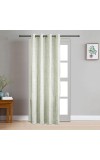 Home Beautiful 7ft. Light Green Polyester Curtain - (M2768)