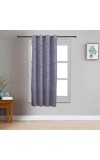 Home Beautiful 5 ft. Wine Polyester Curtain - (M2811)