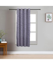 Home Beautiful 5 ft. Wine Polyester Curtain - (M2811)