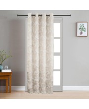 Home Beautiful 7ft. Grey Polyester Door Curtain - (M2863)
