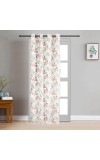 Home Beautiful 7 ft. Peach Polyester Curtain - (M2785)