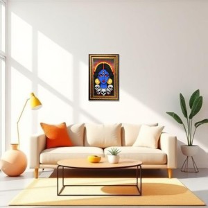 Maa Kali Digital Golden Balck Color Photo Frame | Hindu Religious Wall Decor | 10x16 Inches - Inspirational Wall Art for Office, Home Decor - Ideal Spiritual Gift (F16710) Maa Kali Digital Golden Balck Color Photo Frame | Hindu Religious Wall Decor | 10x16 Inches - Inspirational Wall Art for Office, Home Decor - Ideal Spiritual Gift (F16710)