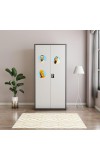 Sri Ramakrishna, Sarada Maa & Swami Vivekananda Photo Fridge Magnet | Round Spiritual Magnet for Home & Office