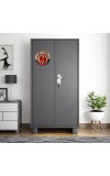 Stainless Steel Round Maa Kali Fridge Magnet | Devotional & Decorative Refrigerator Magnet for Home & Office | Pack of 1