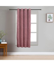 Home Beautiful 5 ft. Wine Polyester Curtain - (M2792)