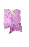 Cotton Baby Girl Frock for 0-9 Months ? Soft & Stylish Infant Dress | Sleeveless Newborn Frock with Lace Detailing | Comfortable for Babies (Pink)
