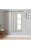 Home Beautiful 5ft. Light Green Window Curtain - (M2905)